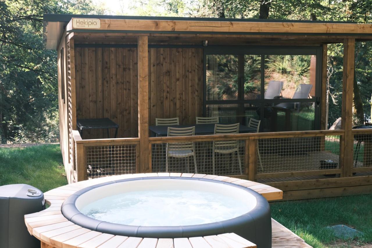 Lodge Avec Spa Privatif - Foret Et Lac Liginiac Екстериор снимка