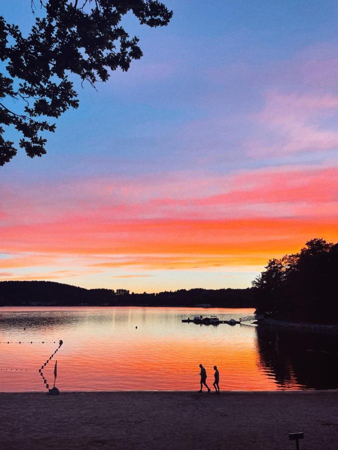 Lodge Avec Spa Privatif - Foret Et Lac Liginiac Екстериор снимка